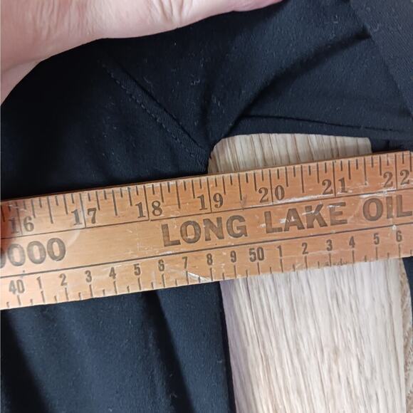 Nwt Cable & Guage Black Terry Hooded Casual Dress Size Medium - Picture 5 of 7